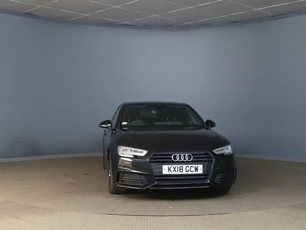 Used Audi A4 Black Edition 150 HP (110 kW) 2018 Black Sedan