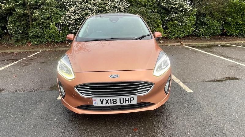 Used Ford Fiesta Titanium 125 HP (91 kW) 2018 Bronze Hatchback