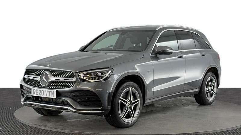 Grey Used 2020 Mercedes GLC300e AMG line SUV | £25,920 (A bit pricey) - Image 1/4