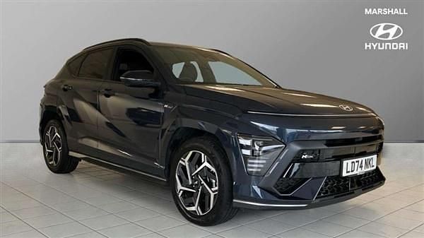 Blue Used 2024 Hyundai Kona N Line SUV | £21,506 (A bit pricey) - Image 1/4