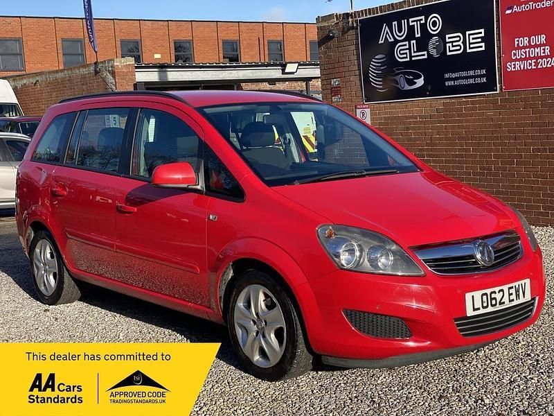 Red Used 2012 Vauxhall Zafira MPV | £990 (Super price) - Image 1/3