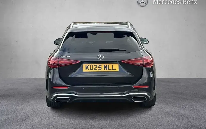 Used Mercedes C200 AMG line 204 HP (150 kW) 2025 Grey Estate