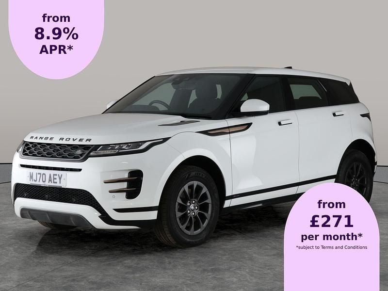 White Used 2020 Land Rover Range Rover evoque R-Dynamic SUV | £17,914 (Good price) - Image 1/2