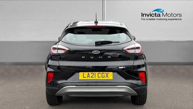 Used Ford Puma Titanium 125 HP (91 kW) 2021 Agate black metallic SUV