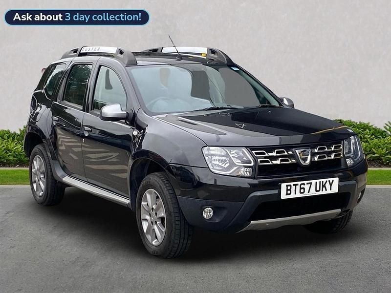 Black Used 2017 Dacia Duster Lauréate SUV | £7,986 (Fair price) - Image 1/4