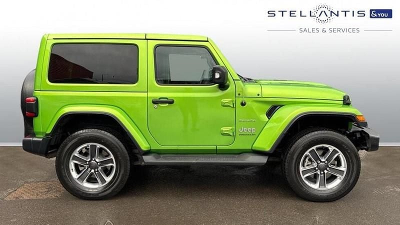 Used Jeep Wrangler Sahara 268 HP (197 kW) 2019 Green SUV
