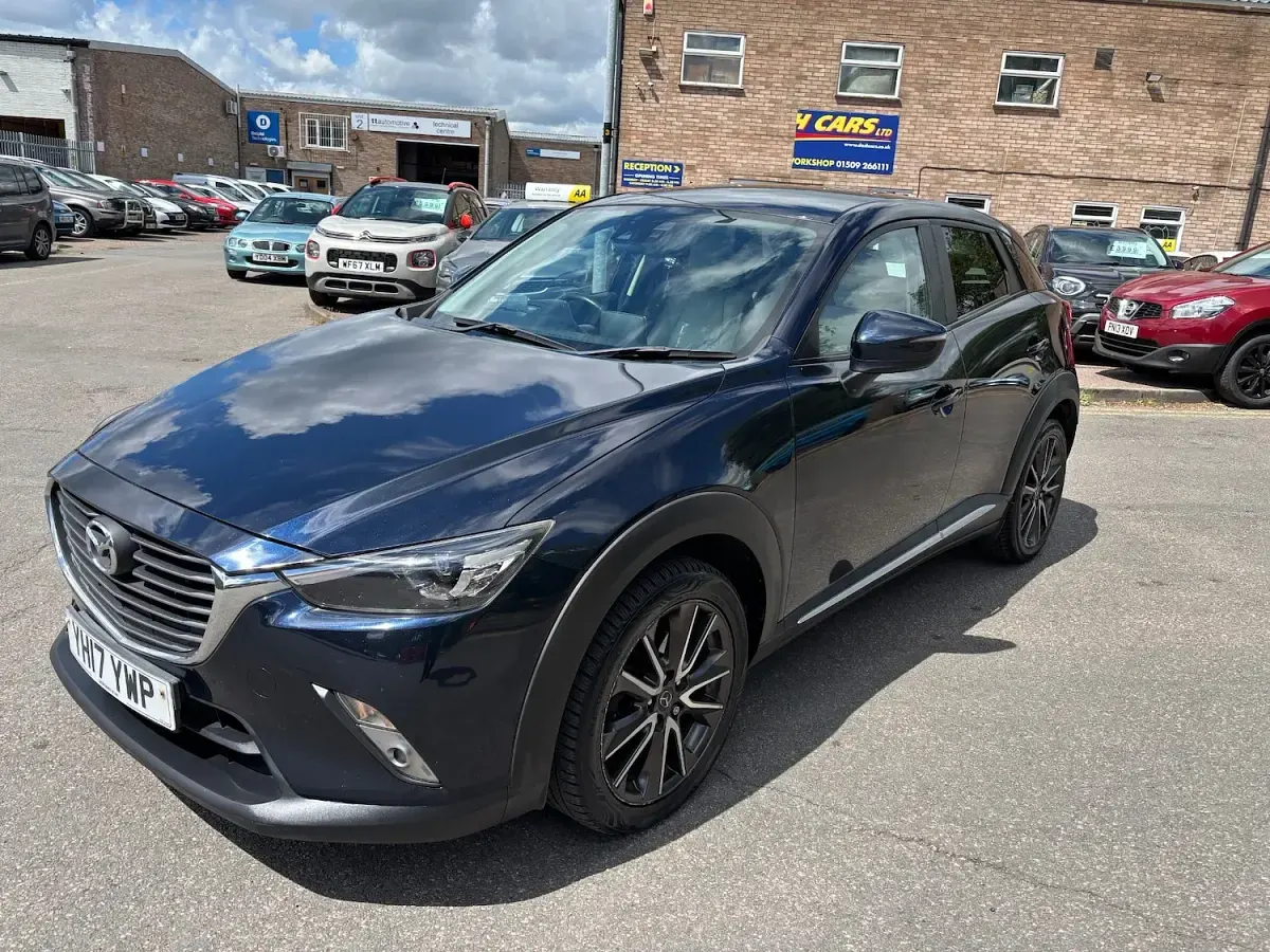 Used Mazda CX-3 Inclusive 105 HP (77 kW) 2017 Blue SUV