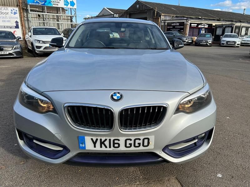 Used BMW 220 Sport Line 2016 Silver Coupe