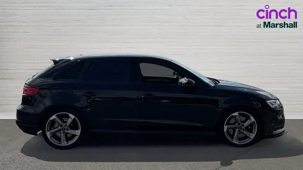 Used Audi A3 Black Edition 310 HP (228 kW) 2018 Mythos black Sedan