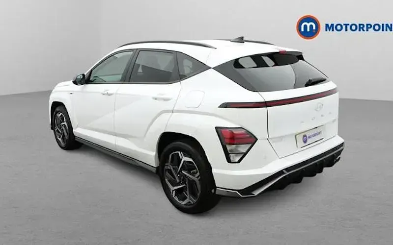 Used Hyundai Kona N Line 137 HP (100 kW) 2025 White SUV