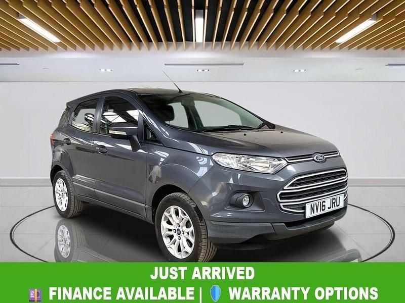 Used Ford Ecosport Zetec 125 HP (91 kW) 2016 Grey SUV