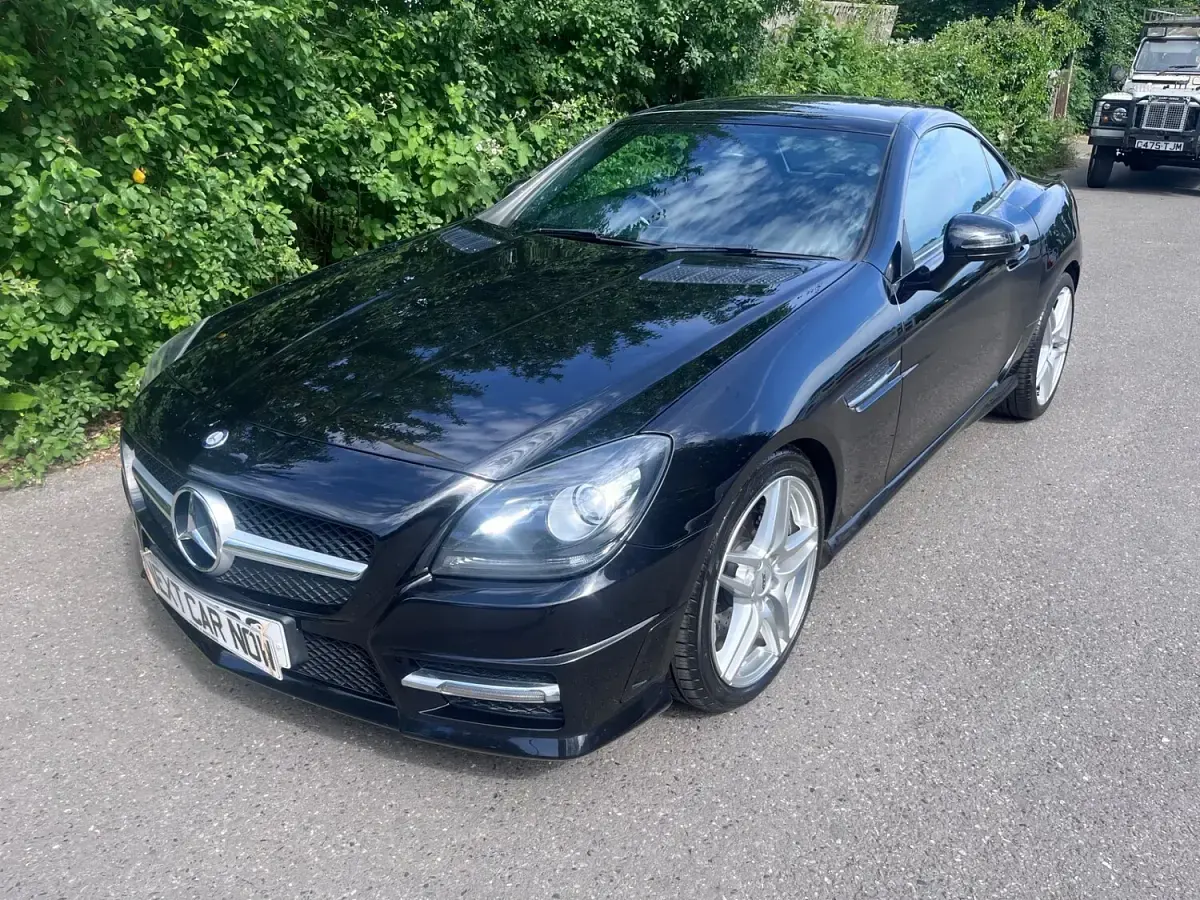 Used Mercedes SLK250 AMG 2013 Black Cabriolet