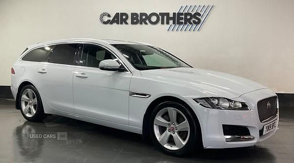 Used Jaguar XF Portfolio 2019 White Estate