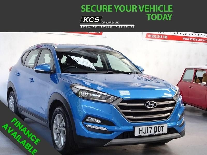 Used Hyundai Tucson SE 116 HP (85 kW) 2017 Blue SUV