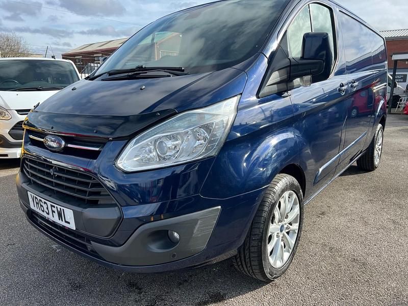 Used Ford Transit Custom Limited 125 HP (91 kW) 2013 Blue Van