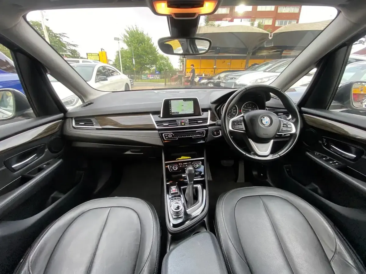 Used BMW 218 Luxury Line 2017 Black Hatchback