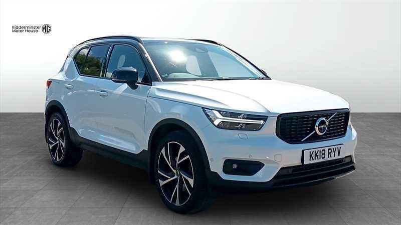 White Used 2018 Volvo XC40 R-Design Pro SUV | £20,999 (A bit pricey) - Image 1/4