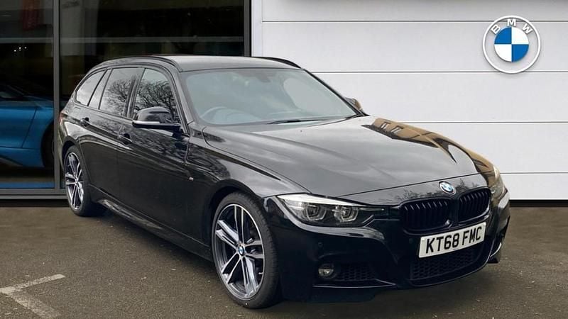 Black Used 2018 BMW 340 M Sport Estate | £24,306 (Fair price) - Image 1/4