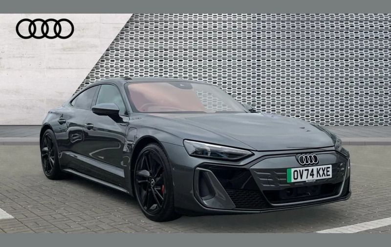 Grey Used 2024 Audi e-tron GT quattro Comfort Sedan | £98,560 - Image 1/4