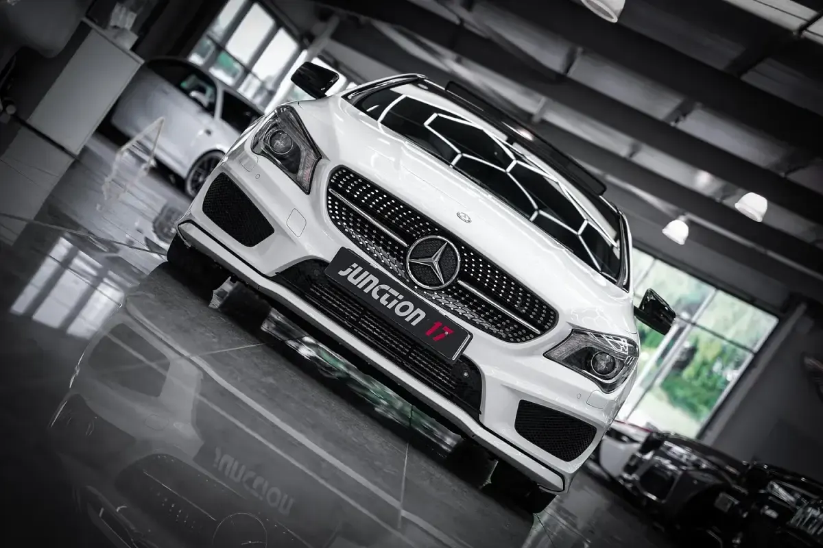 Used Mercedes CLA220 AMG 177 HP (130 kW) 2015 White Sedan