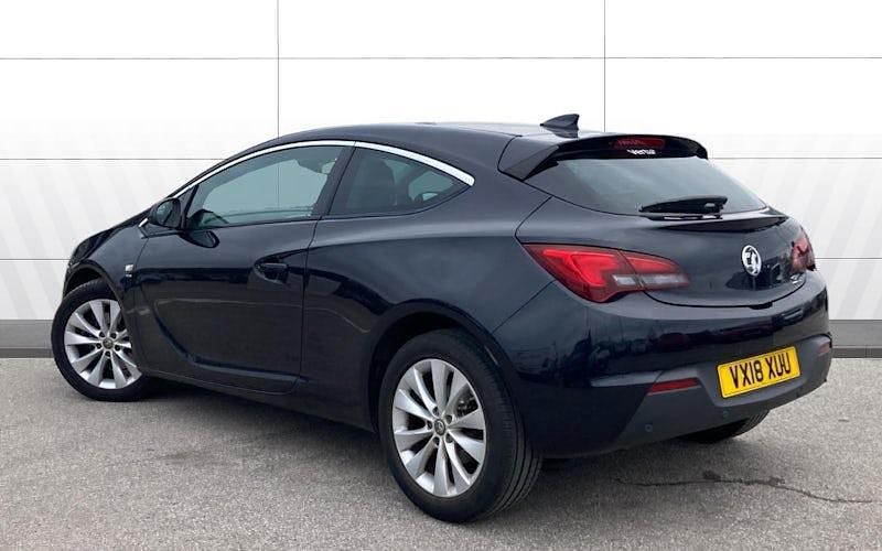 Used Vauxhall Astra GTC SRi 136 HP (100 kW) 2017 Blue Coupe