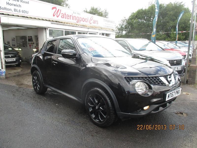 Black Used 2017 Nissan Juke Tekna SUV | £7,495 (Fair price) - Image 1/4