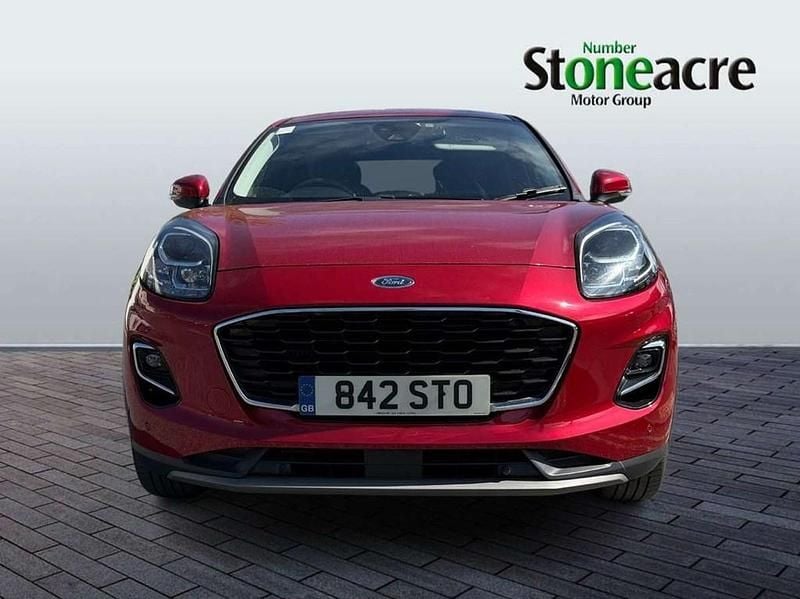Usado Ford Puma Titanium 123 HP (90 kW) 2020 Vermelho SUV