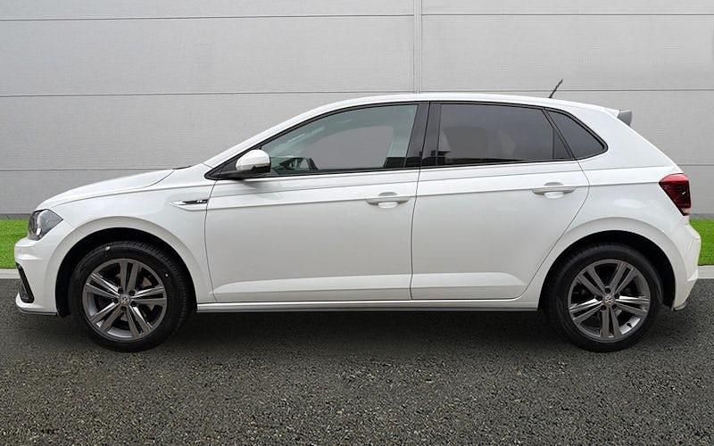 Used VW Polo R-line 116 HP (85 kW) 2020 White Hatchback