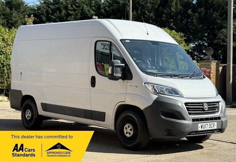 White Used 2017 Fiat Ducato S Van | £7,990 (Good price) - Image 1/2