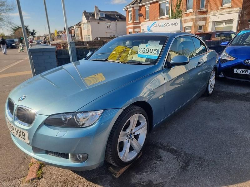 Used BMW 320 Cabriolet Comfort Edition 170 HP (125 kW) 2008 Blue Cabriolet