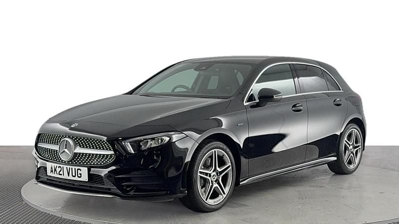 Black Used 2021 Mercedes A250 AMG line Hatchback | £18,980 (Good price) - Image 1/4
