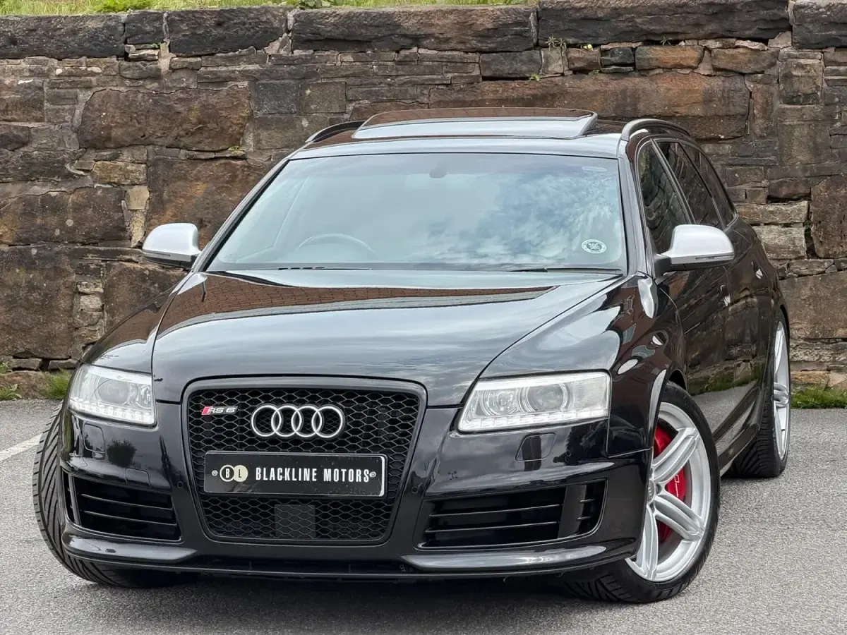 Used Audi RS6 580 HP (426 kW) 2008 Black Estate