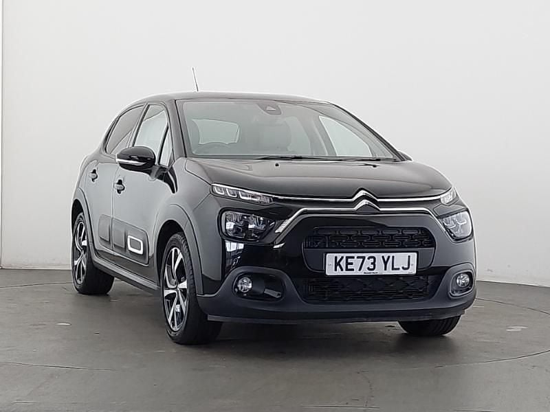 Black Used 2024 Citroën C3 PureTech Hatchback | £14,998 (Fair price) - Image 1/4
