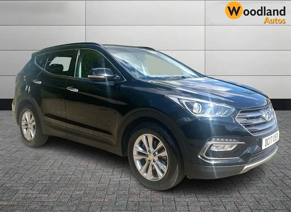 Used Hyundai Santa Fe Premium 200 HP (147 kW) 2017 Black SUV