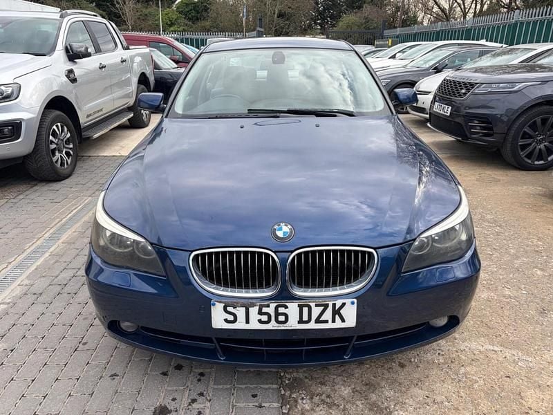 Used BMW 525 2006 Blue Sedan