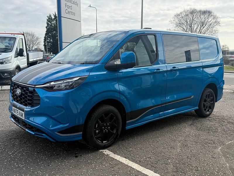 New Ford Transit Custom Sport 232 HP (170 kW) 2025 Blue Van