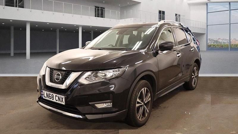 Black Used 2018 Nissan X-Trail N-Connecta SUV | £9,495 (Fair price) - Image 1/3