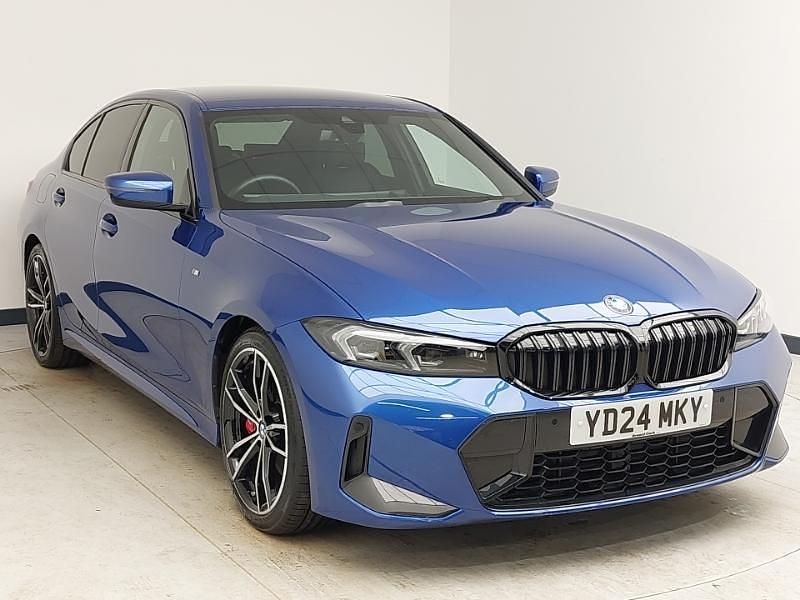 Blue Used 2024 BMW 320 M Sport Sedan | £34,498 (Expensive) - Image 1/4