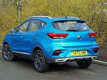 Used MG ZS Exclusive 106 HP (77 kW) 2022 Blue SUV