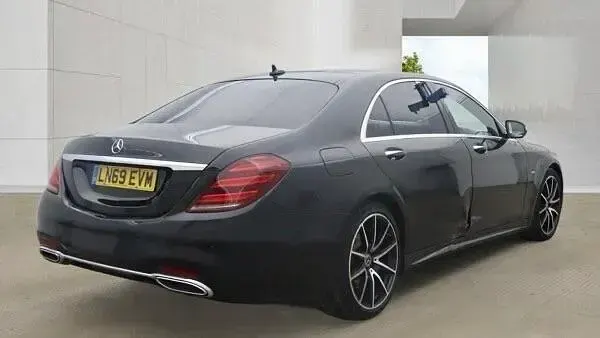 Used Mercedes S350 AMG line 2019 Black Sedan
