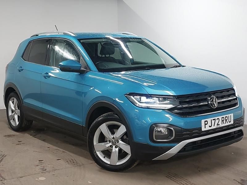 Used VW T-Cross SEL 110 HP (80 kW) 2022 Blue SUV