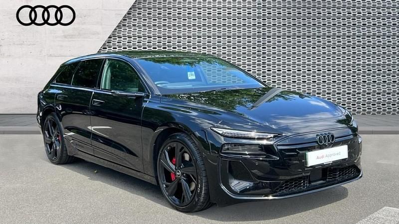 Black Used 2025 Audi A6 e-tron Performance Estate | £58,791 - Image 1/4