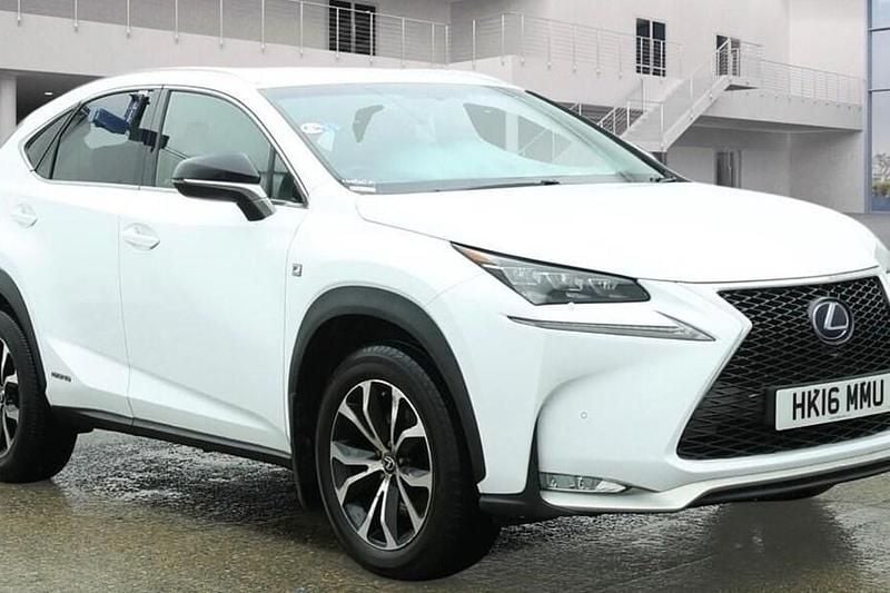 Used Lexus NX300h Sport Line 2016 White SUV