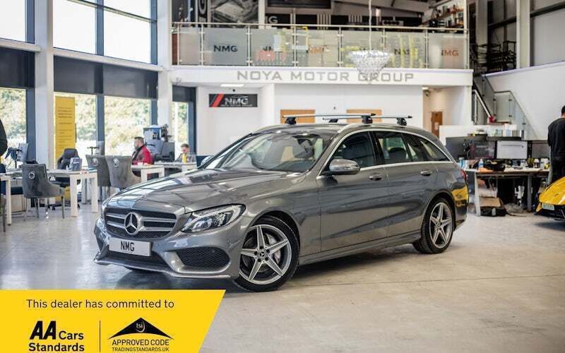 Grey Used 2017 Mercedes C200 AMG line Estate | £12,299 (Fair price) - Image 1/4