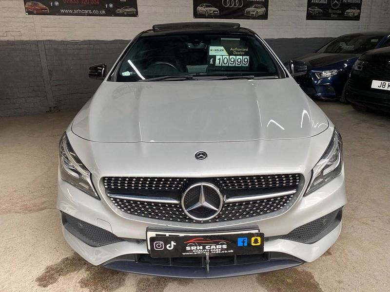 Used Mercedes CLA220 Shooting Brake AMG line 2018 Silver Estate