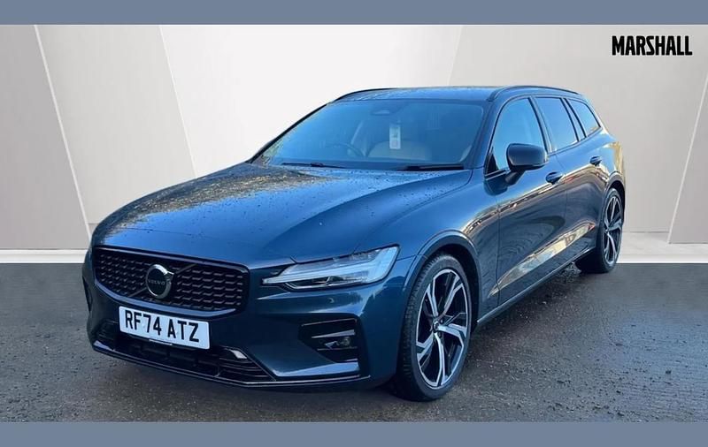 Blue Used 2025 Volvo V60 Plus Estate | £30,870 (Good price) - Image 1/4