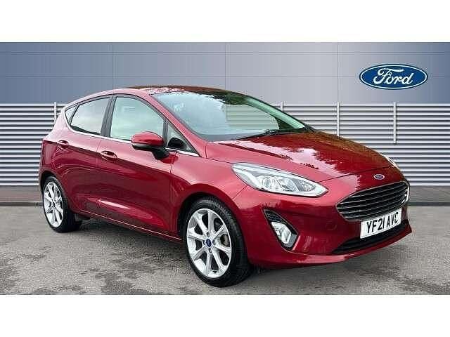 Red Used 2021 Ford Fiesta Titanium X Hatchback | £15,568 (Fair price) - Image 1/4