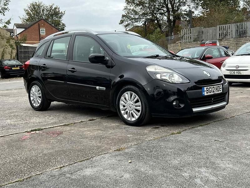 Black Used 2012 Renault Clio GrandTour Expression+ Estate | £1,600 (A bit pricey) - Image 1/4