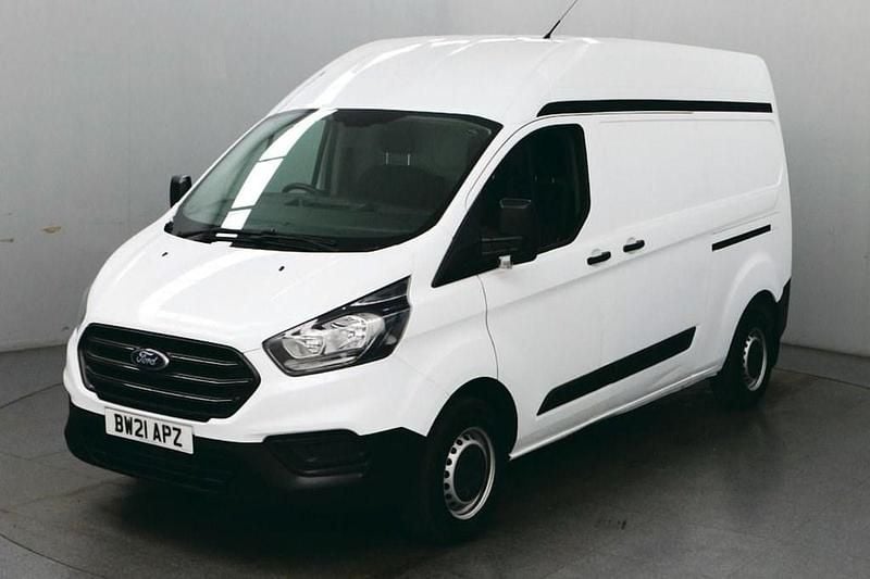 Used Ford Transit Custom 130 HP (95 kW) 2021 White Van