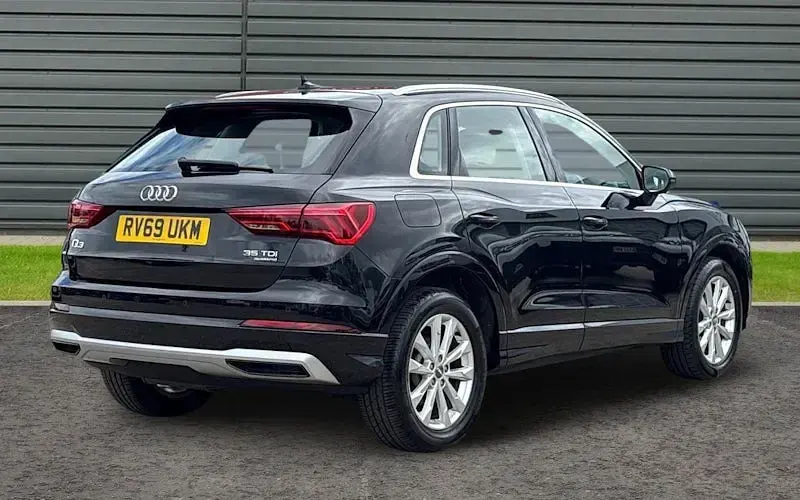 Używany Audi Q3 Sport 150 KM (110 kW) 2019 Czarny SUV